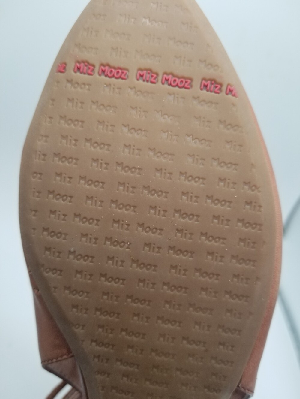 Miz Mooz Brown Leather Lace-Up Pointed Toe Flats - Picture 11 of 13